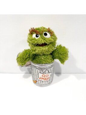 Sesame Street Oscar the Grouch Plush 2011